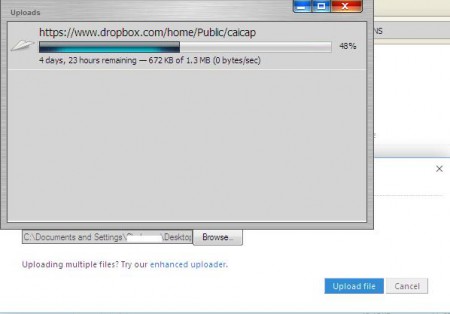 Upload Progress Bar Add-on